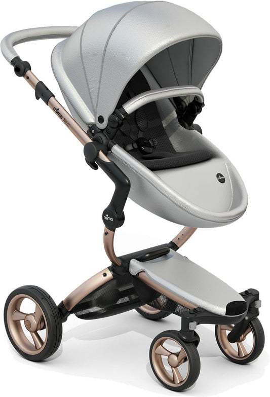 Mima G4 Xari Complete Stroller Bundle - Rose Gold -  Argento / Black (Albee Exclusive) - A112-03-RGAB