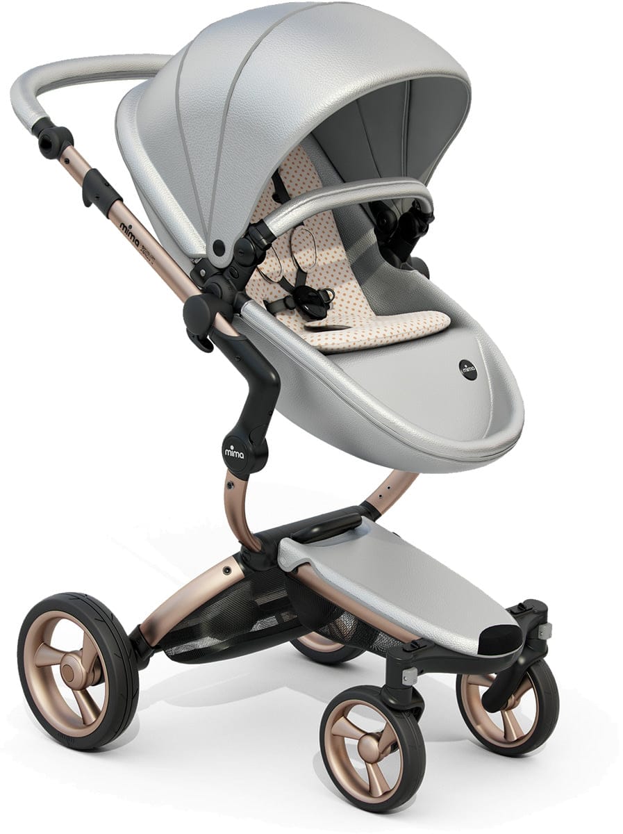 Mima 2019 Xari Complete Stroller, Rose Gold - Argento / Sandy Beige - A112-03-RGASB