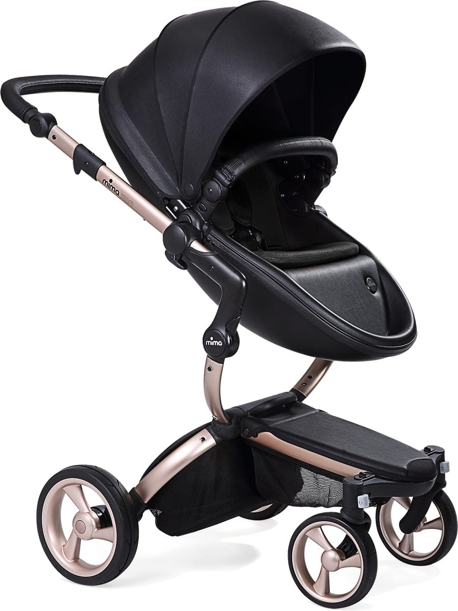 Mima G4 Xari Complete Stroller Bundle - Rose Gold -  Black / Black (Albee Exclusive) - A112-03-RGBB-2