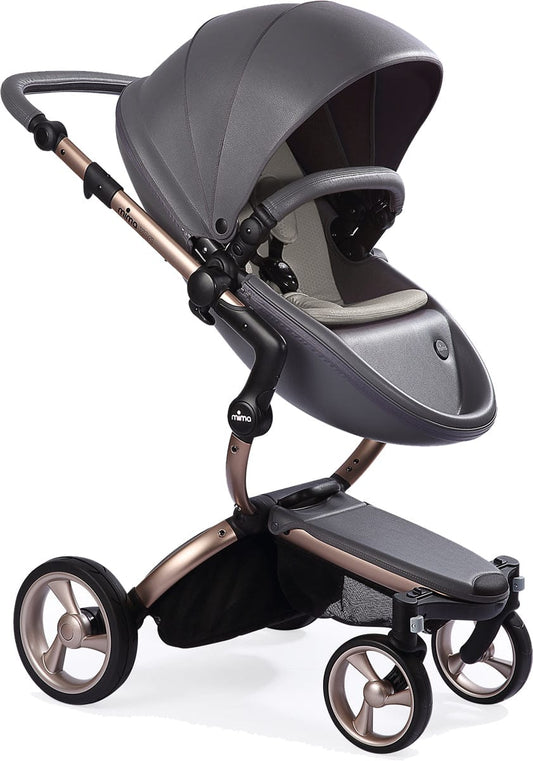 Mima 2019 Xari Complete Stroller, Rose Gold - Cool Grey / Stone White - A112-03-RGCGSW