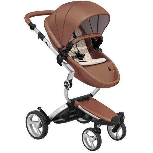 Mima Xari Complete Stroller, Silver - Camel / Sandy Beige - A112-01-SCSB