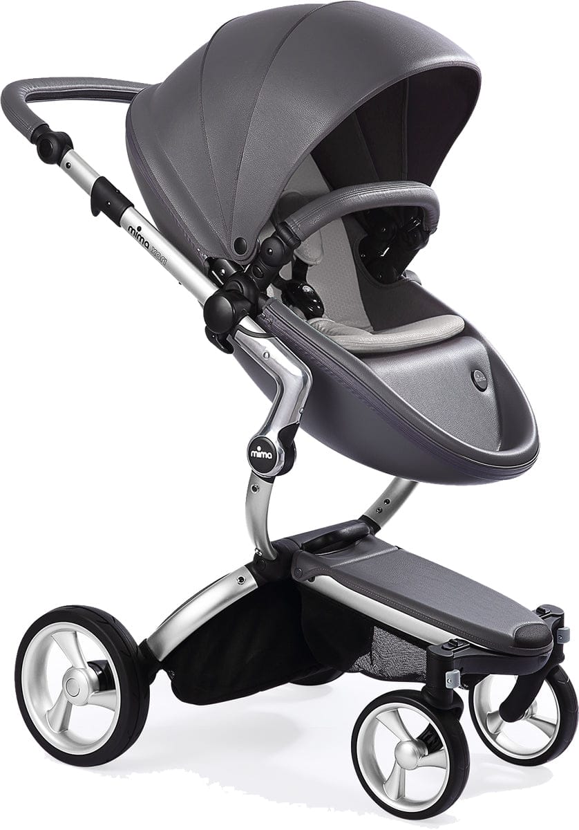 Mima Xari Complete Stroller, Silver - Cool Grey / Stone White - A112-01-SCGSW