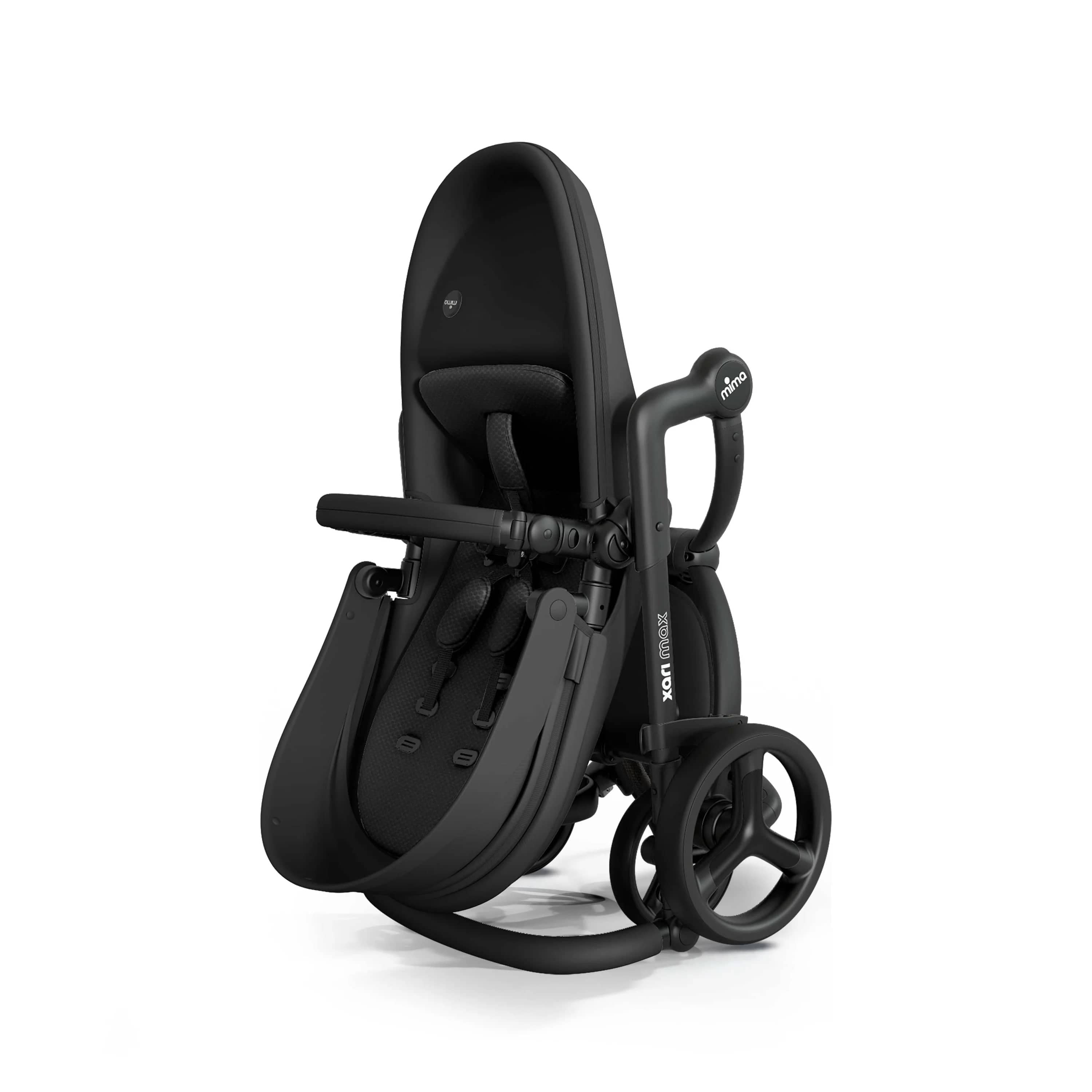 Mima Xari Max Stroller - Black / Black / Black – Albee Baby