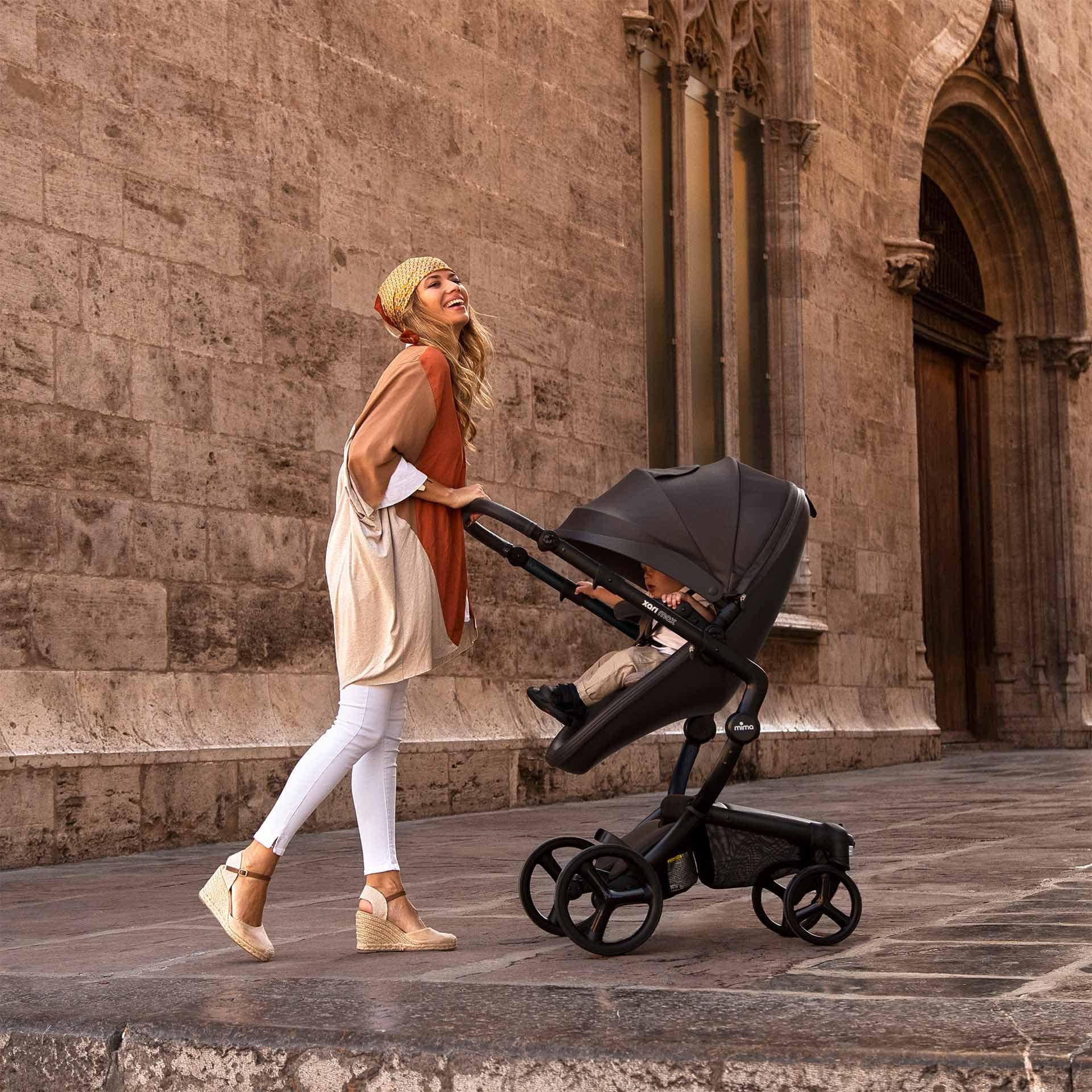 Mima Xari Max Stroller - Black / Black / Black - A601-06110BB-US