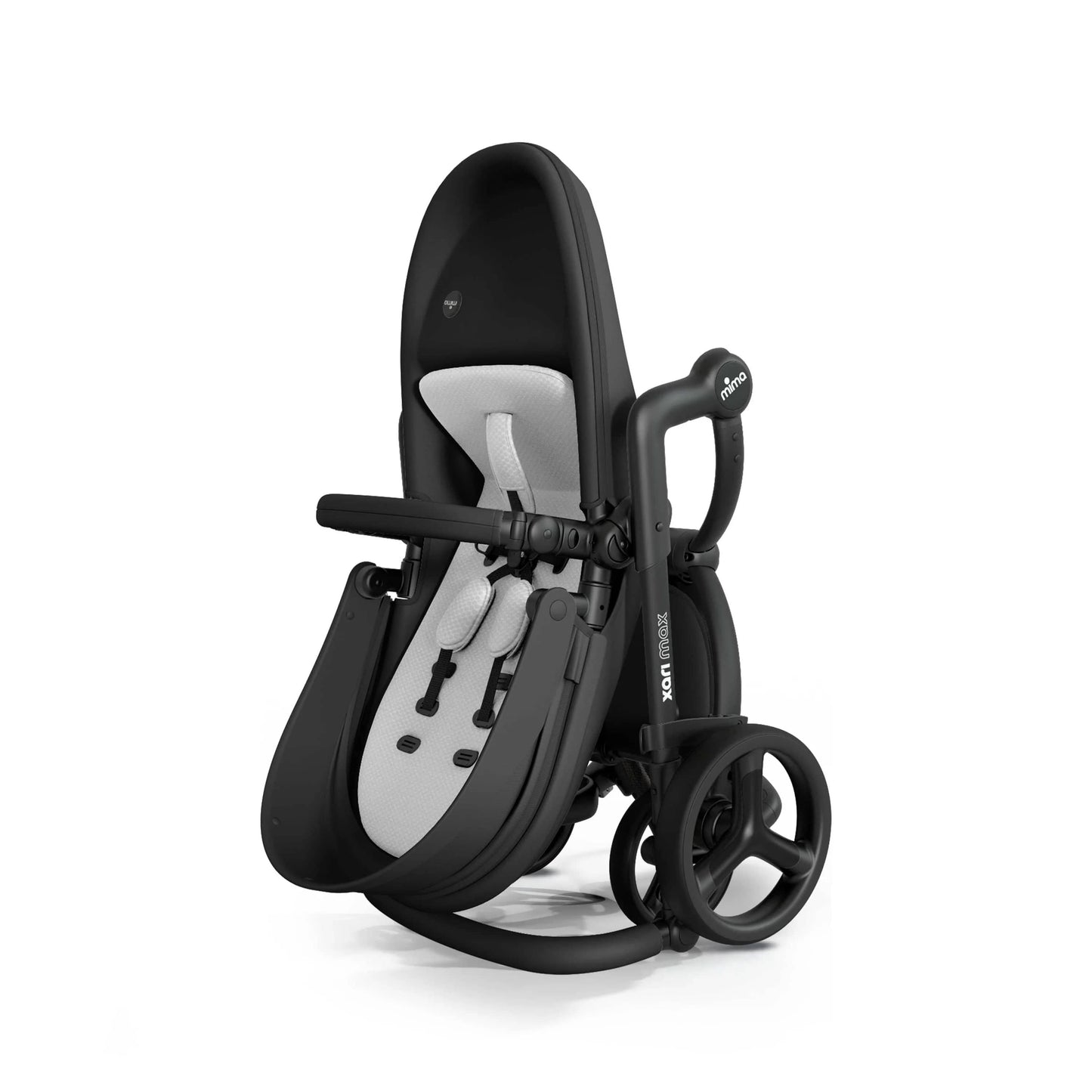 Mima Xari Max Stroller - Black / Black / Stone White - A601-06110SW-US