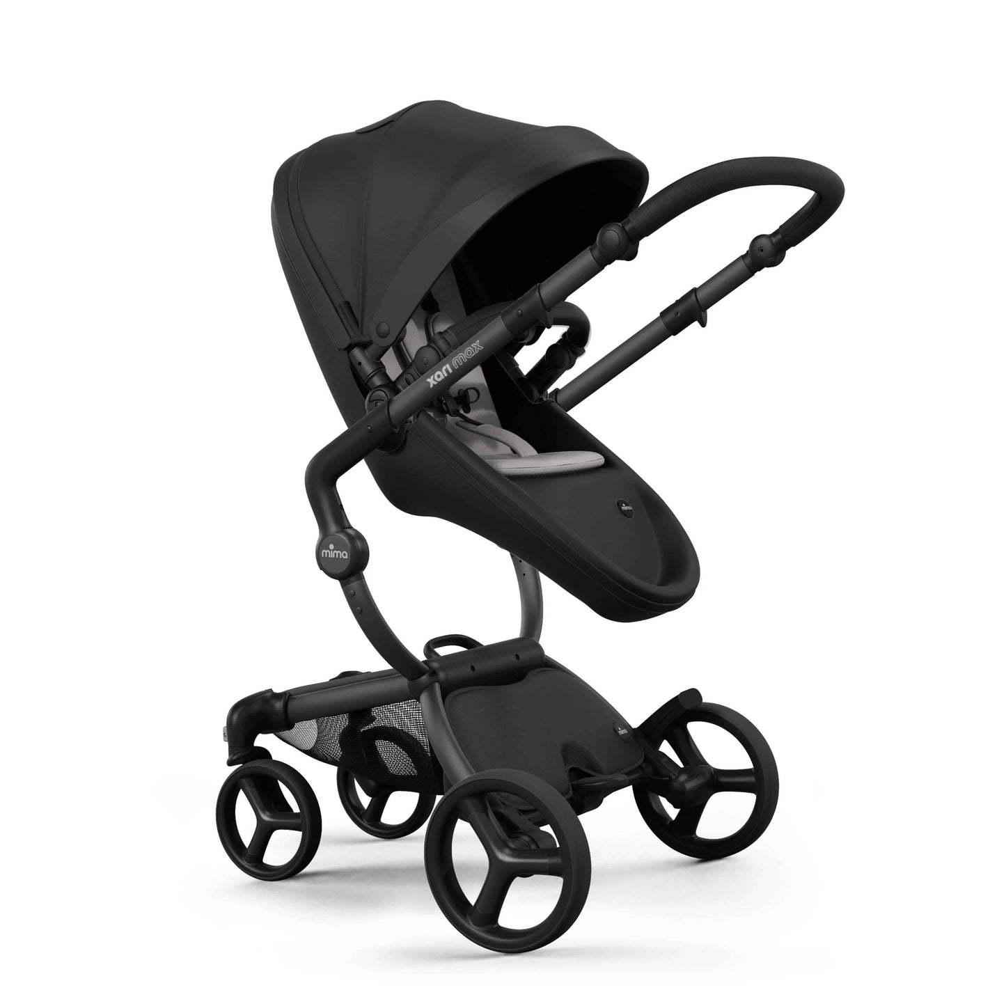 Mima Xari Max Stroller - Black / Black / Stone White - A601-06110SW-US