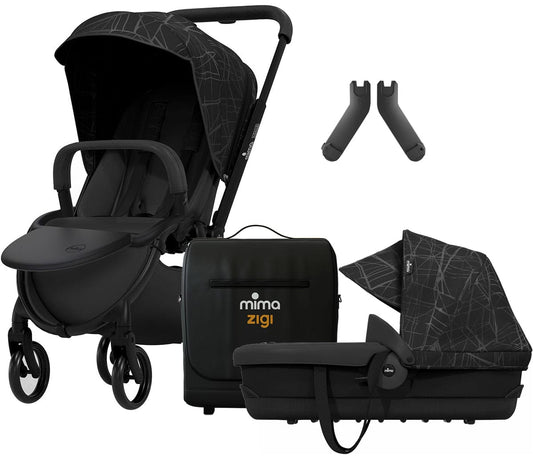 Mima Zigi 3G Newborn Travel Bundle - Ebony - A331112-B-TB-CSA