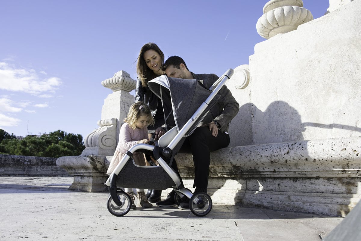 Mima Zigi Compact Stroller - Charcoal - A301201
