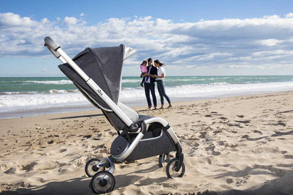 Mima Zigi Compact Stroller - Charcoal - A301201