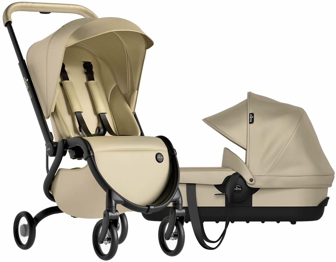 Mima Zigi Stroller + Bassinet - Champagne - A321999-A311999-01