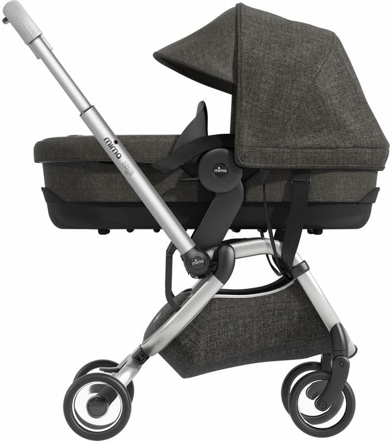 Mima Zigi Stroller + Bassinet - Charcoal - A301201-A301201-01