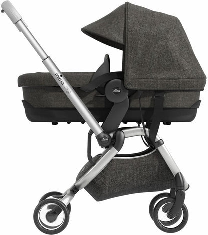 Mima Zigi Stroller + Bassinet - Charcoal - A301201-A301201-01