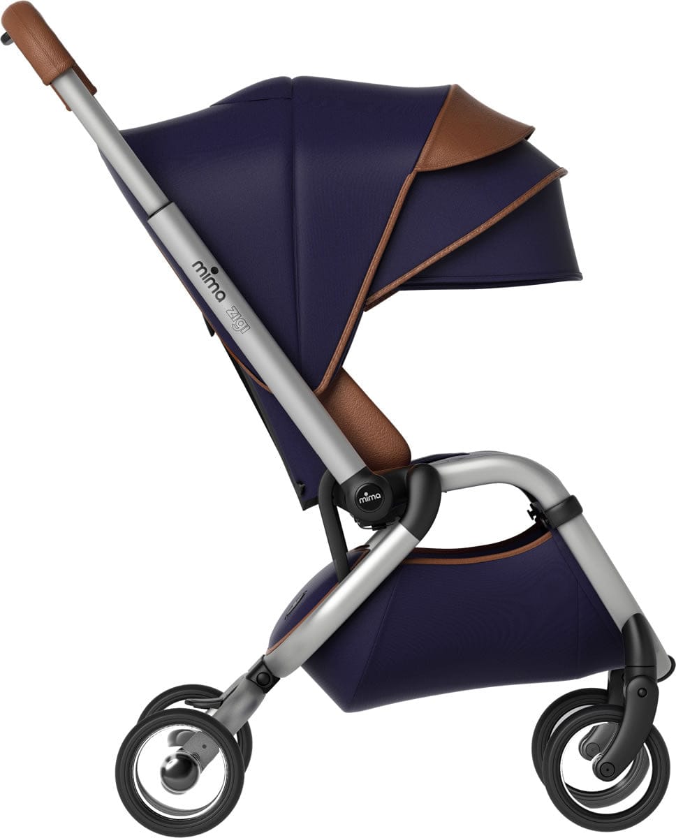 Mima Zigi Stroller + Bassinet - Midnight Blue - A301800-A301800-01