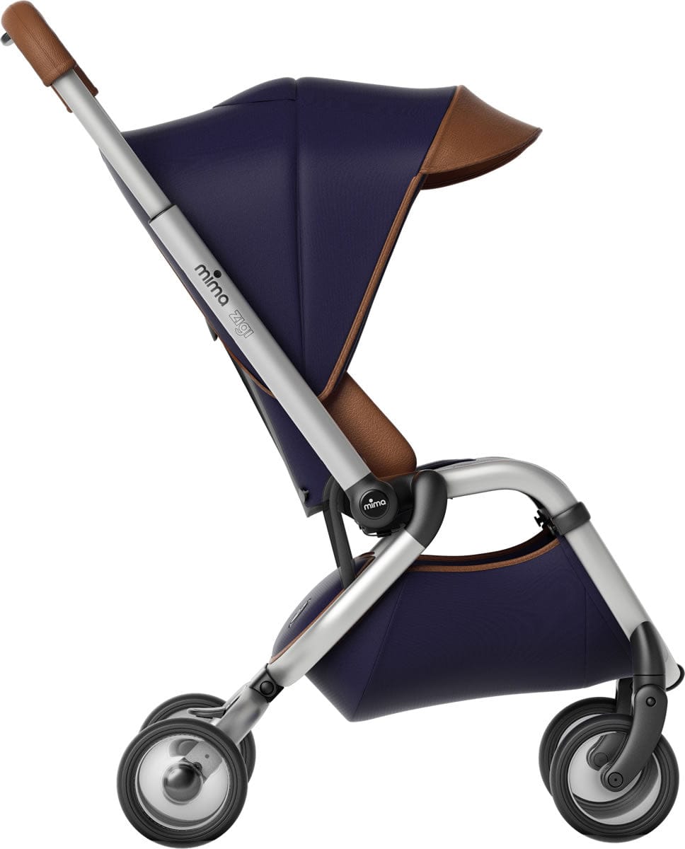 Mima Zigi Stroller + Bassinet - Midnight Blue - A301800-A301800-01
