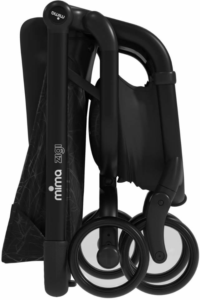 Mima Zigi 3G Compact Stroller - Ebony - A331112