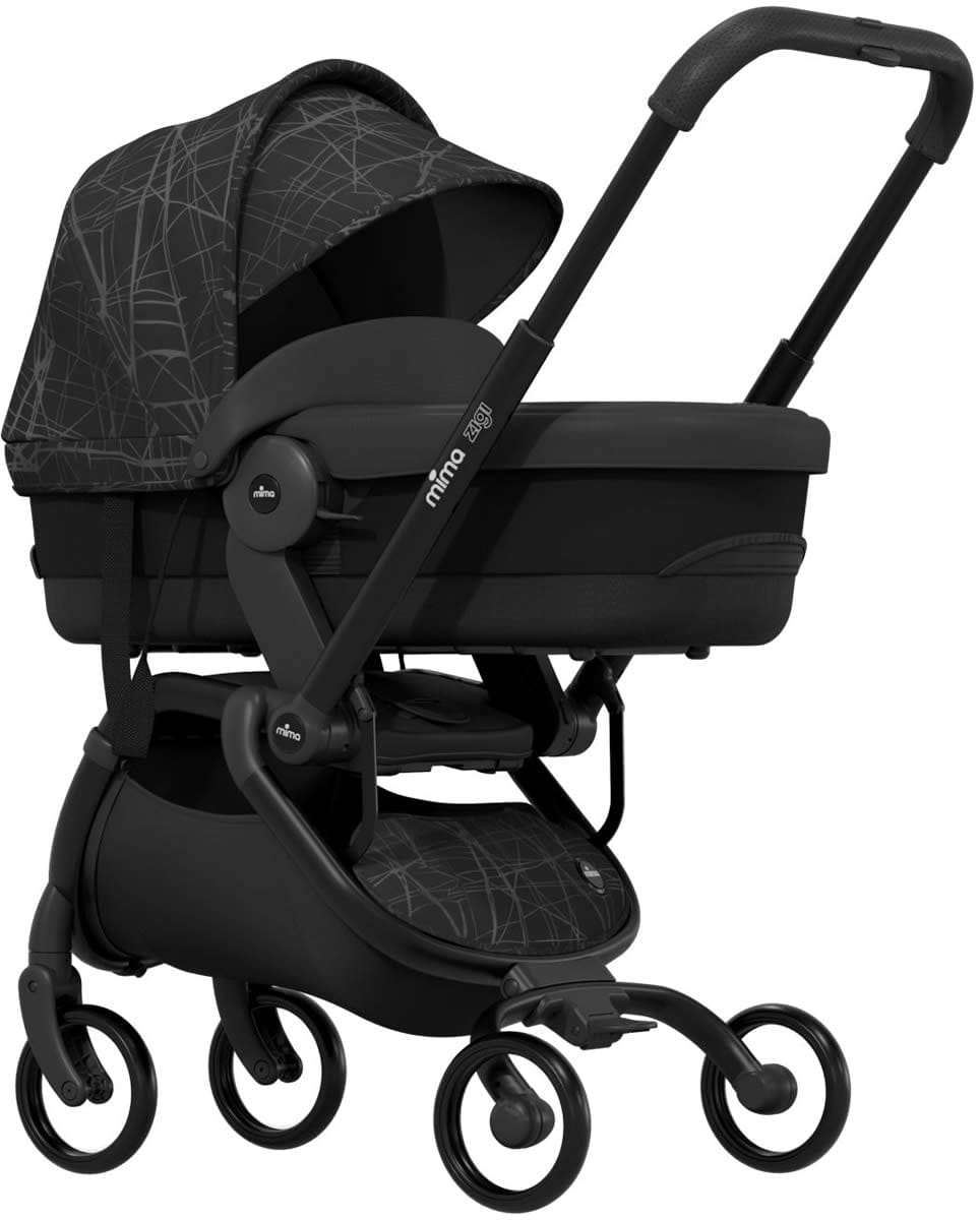 Mima Zigi/Xari Sport Bassinet - Ebony - A321112-01