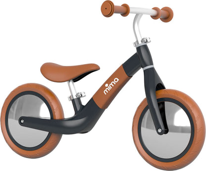 Mima Zoom Balance Bike - Black/Camel - TA2-01B