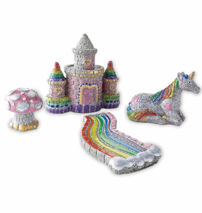 MindWare Paint Your Own Stone: Unicorn Garden - WS-13843381