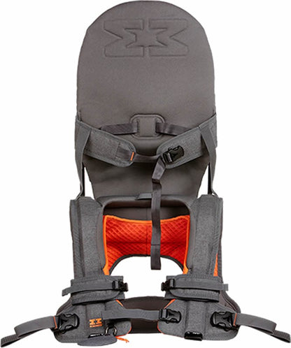 MiniMeis G4 Baby & Child Shoulder Carrier - Grey/Orange - MMG4GREY-ORANGE