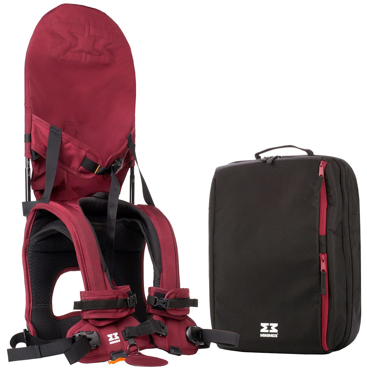 MiniMeis G4 Backpack - Burgundy - MMRSBurgundy