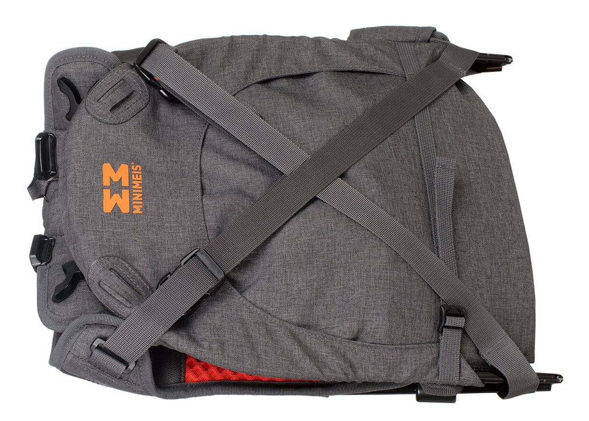 MiniMeis G4 Carrier - Grey/Orange - MMG4Grey-Orange
