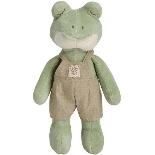 MiYim Fairytale Baby Ben 9" Organic Plush Frog with Outfit - 21706