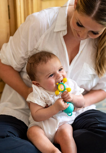 Mobi Gumlii Sensory Teether + Rattle - GUM1