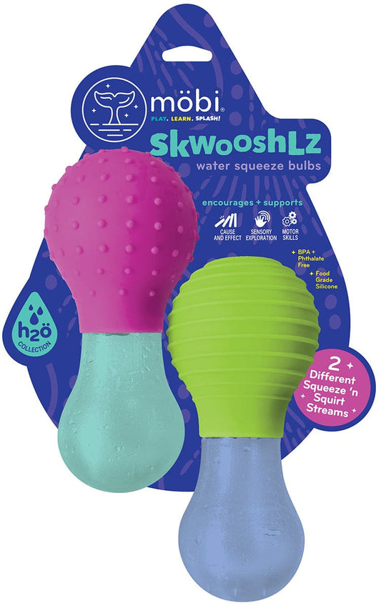 Mobi Skwooshlz Water Squeeze Bulb Bath Toys - SKWOOSHLZ
