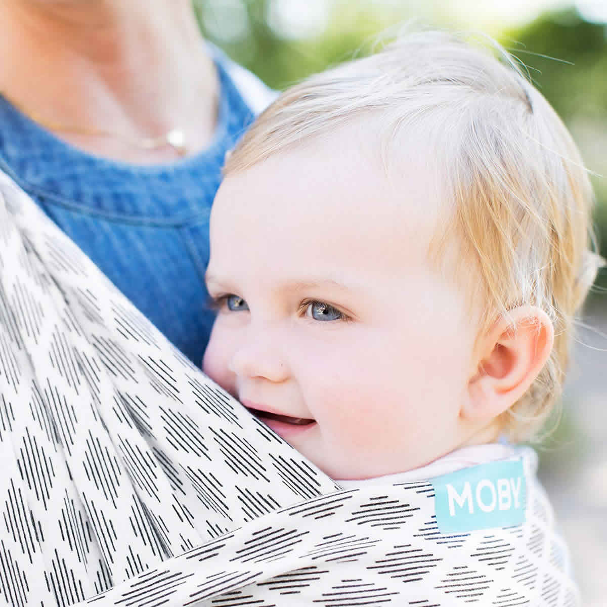 Moby Evolution Wrap Carrier - Diamonds