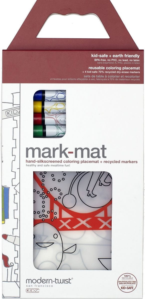 Modern-Twist Mark-Mat + 4 Markers - Golden Gate