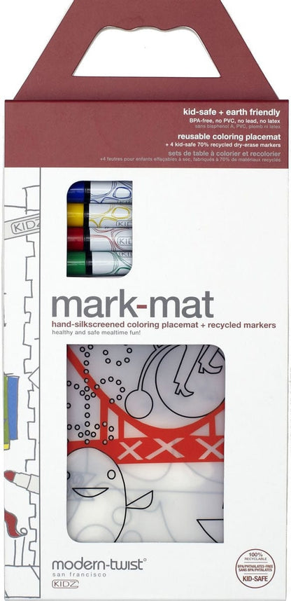 Modern-Twist Mark-Mat + 4 Markers - Golden Gate