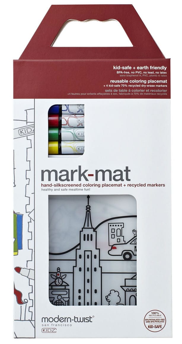 Modern-Twist Mark-Mat + 4 Markers - New York