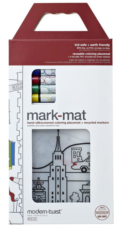 Modern-Twist Mark-Mat + 4 Markers - New York