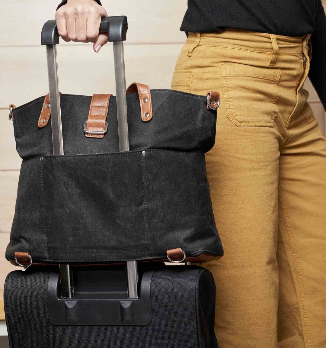 Momkindness CarryAll Tote Trio - Black - CA1001BK
