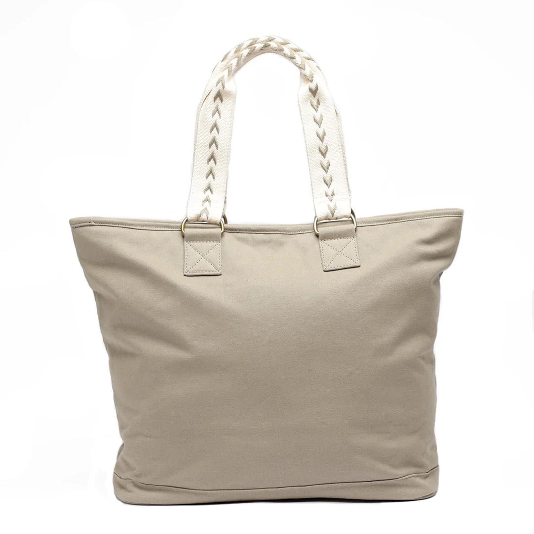 Momkindness Day & Away Canvas Tote - Rye - D&ATOTERY