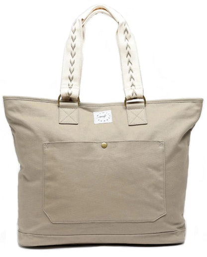 Momkindness Day & Away Canvas Tote - Rye - D&ATOTERY