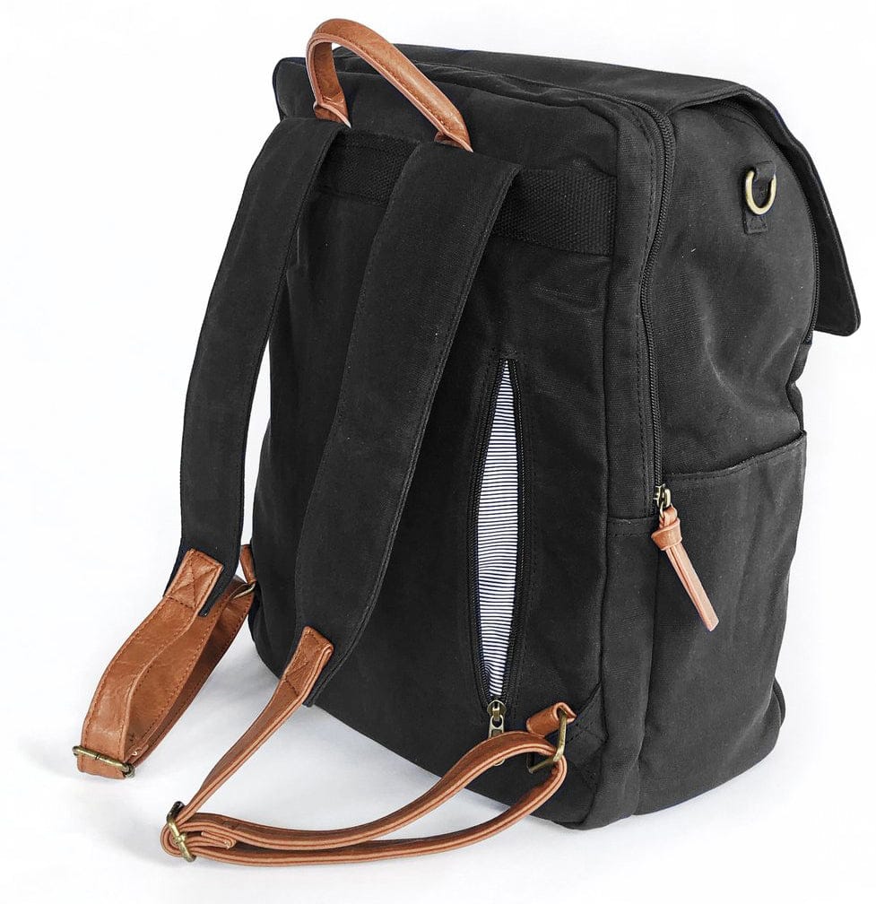 Momkindness Duo Backpack - Black - BP304BK