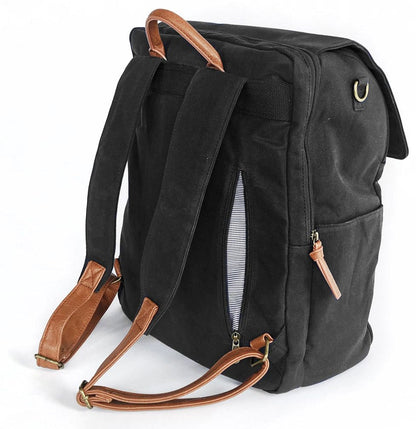 Momkindness Duo Backpack - Black - BP304BK
