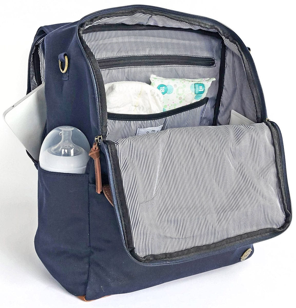 Momkindness Duo Backpack - Navy - BP303BL