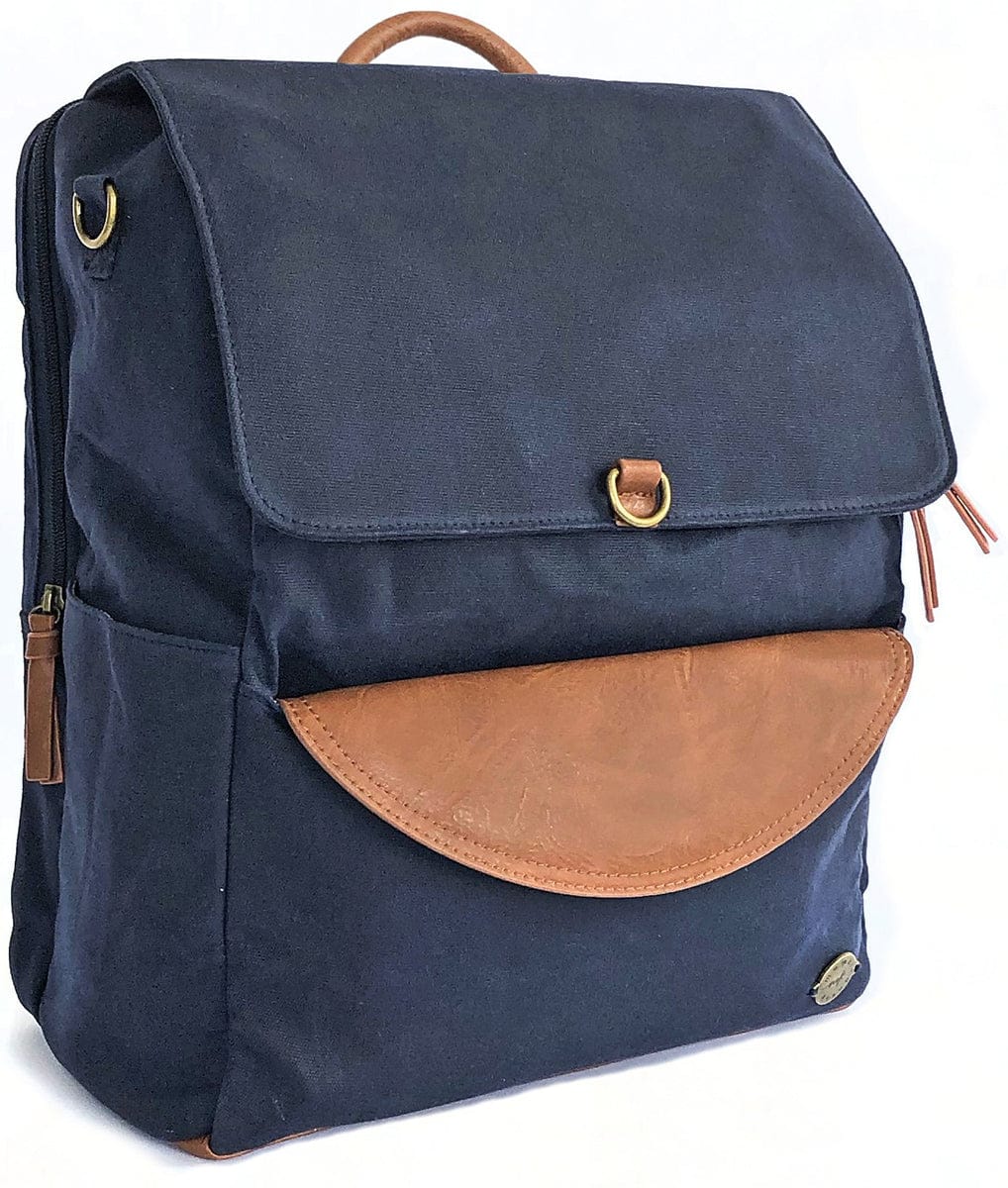 Momkindness Duo Backpack - Navy - BP303BL