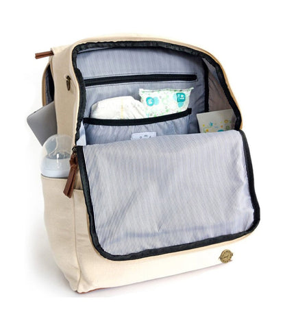 Momkindness Duo Backpack - Stone - BP302TN