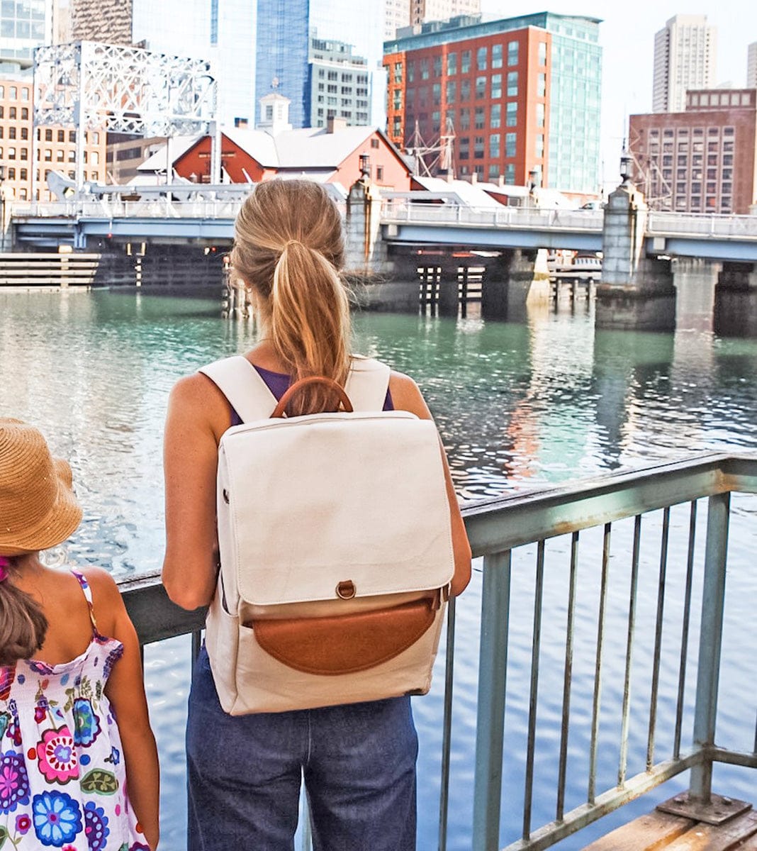 Momkindness Duo Backpack - Stone - BP302TN