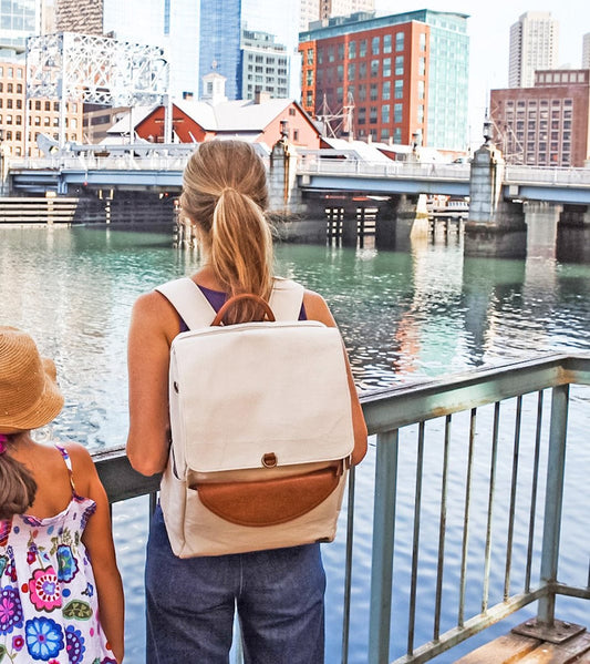 Momkindness Duo Backpack - Stone - BP302TN