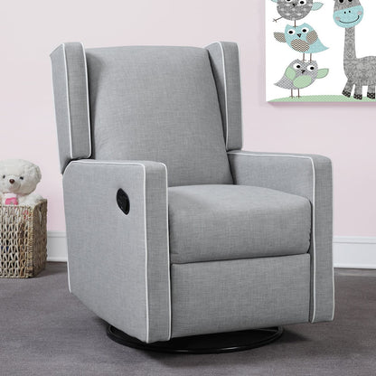 Bertini Everston Swivel Glider Recliner - Gray - DA6899-GR