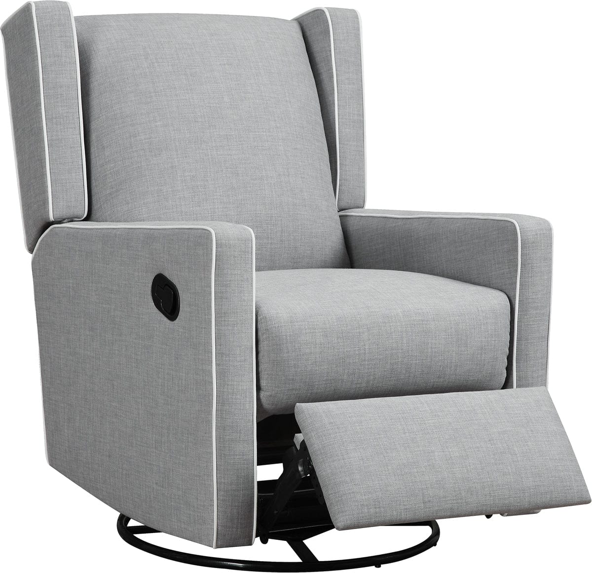 Bertini Everston Swivel Glider Recliner - Gray - DA6899-GR