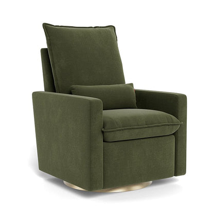 Monte Design Cortina Manual Glider Recliner - Swivel + Glide Base - CORT-MAN-PVMG-GSMG