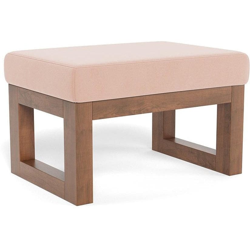 Monte Design Joya Ottoman - JOYA-OT-PVB-W