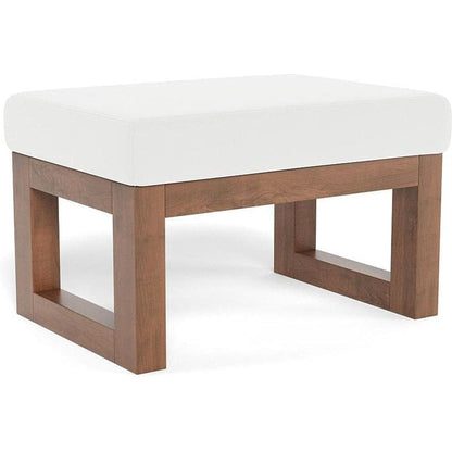 Monte Design Joya Ottoman - JOYA-OT-PMW-W