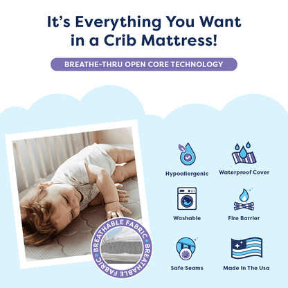 Moonlight Baby Air Crib Mattress - Air
