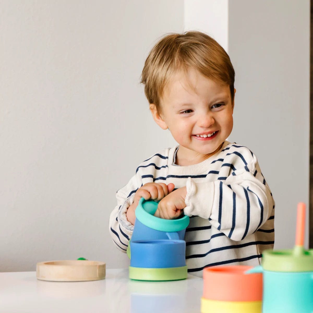morepeas Essential Snack Bowl - Blueberry - 860006602239